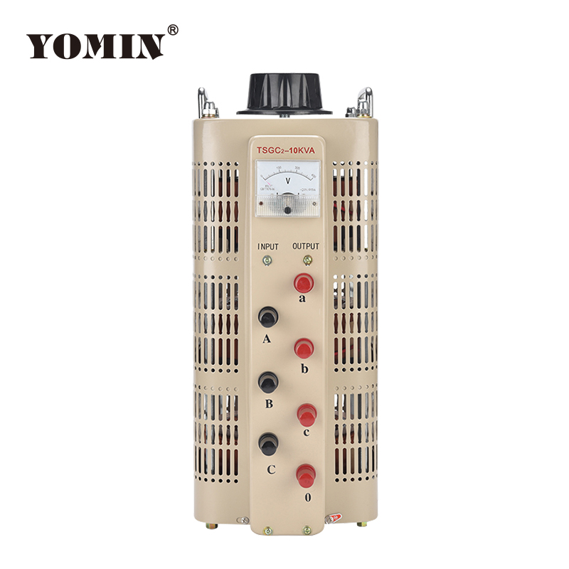 High Quality TSGC2 10KVA Three-Phase Copper Voltage Stabilizer 380V AC Automatic Regulator