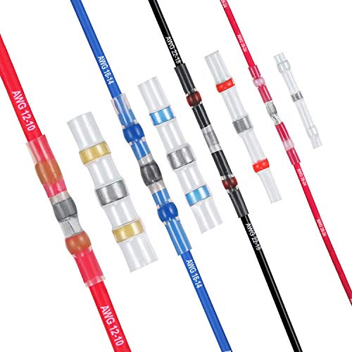 Diverse Type Solder Splice Heat Shrink Kit Plastic Heat Shrink Sleeve for Butt Connector Terminal