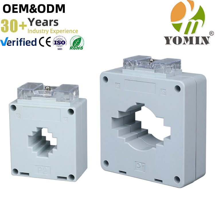High Frequency 50Hz Single Phase MSQ Series Communication Transformer 0.66kv Split Core Current Sense Power Transformer