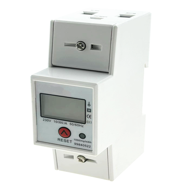 Single-Phase Digital Electronic Watt-Hour Kwh Meter LCD Display