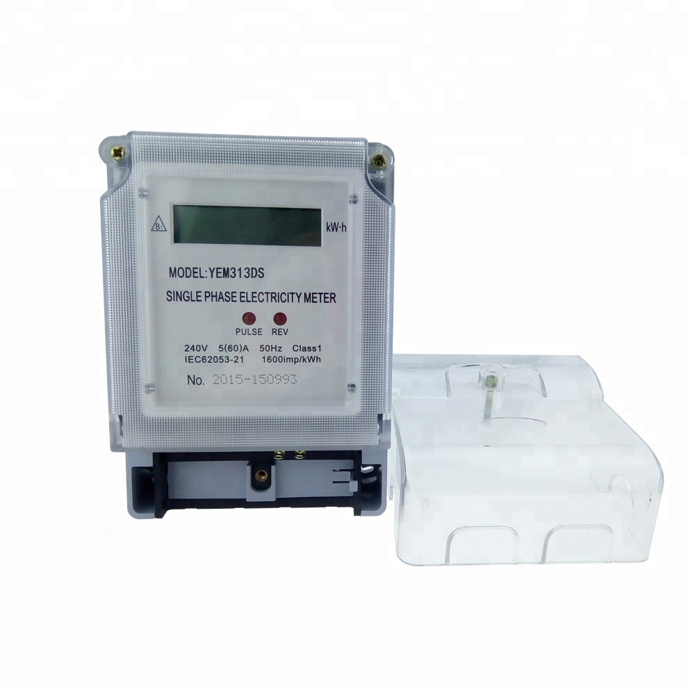 Good Price YEM313 Single-phase Digital Display Electricity Meter Energy Meter