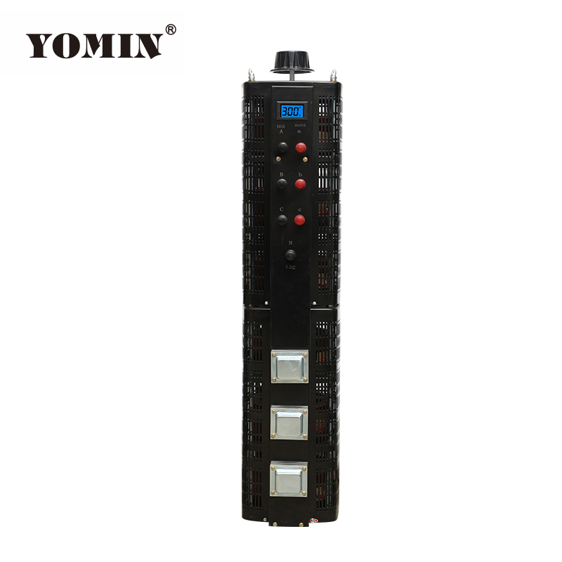 TSGC2-60kva Automatic Voltage Regulator Three-Phase AC 380V/220V Output SVC Copper Material LCD Display for Stabilizers