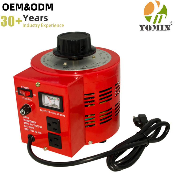 Precision Voltage Regulation Adjustable Transformer TDGC2 380v 5KVA 10KVA 20KVA 3KVA Variac Voltage Regulator Auto Transformer