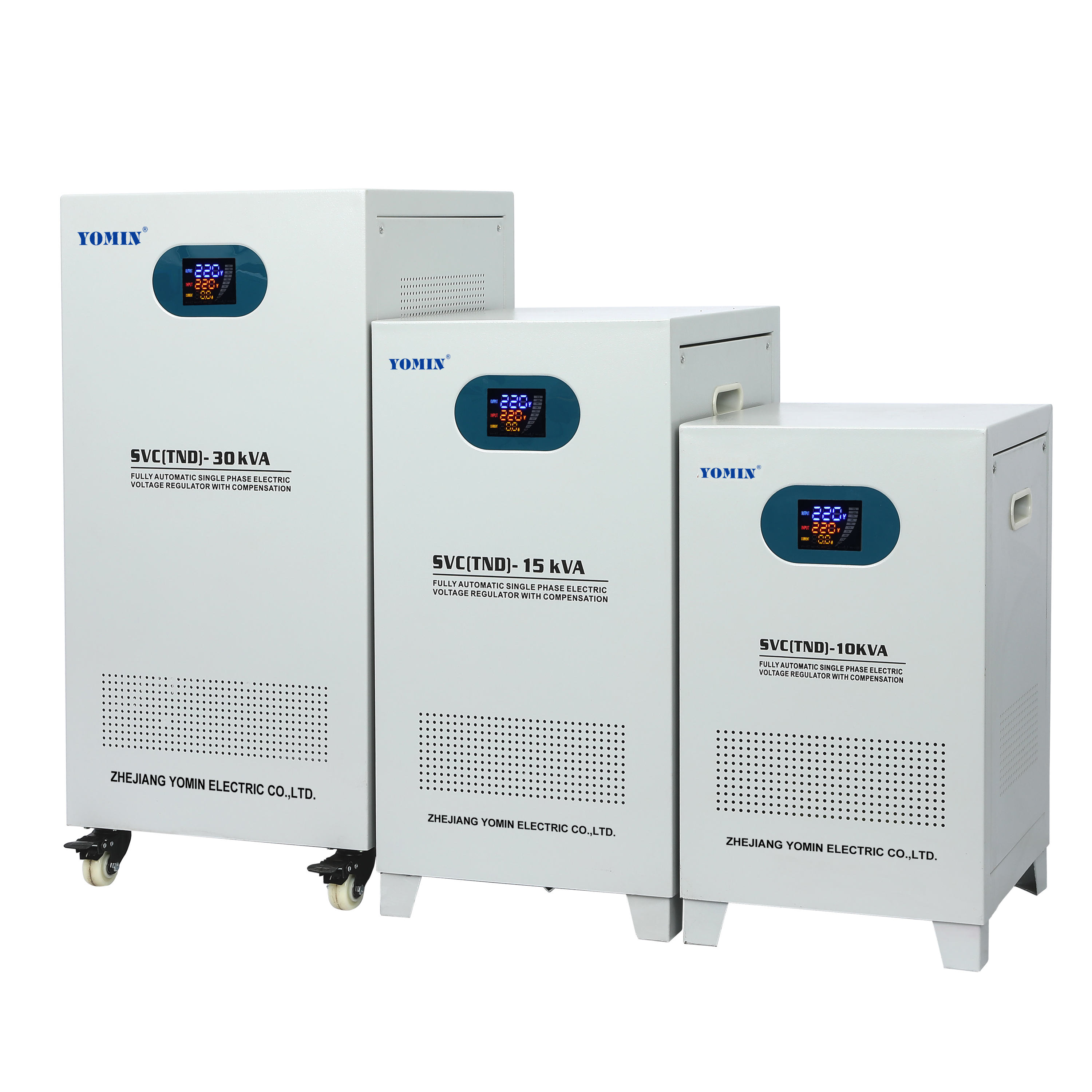 Single Phase TND SVC 10Kw 15KVA 20KVA Copper Servo Motor 110V 230V Automatic Voltage Regulator Stabilizer
