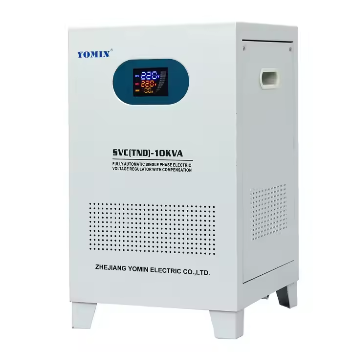 Single Phase TND SVC 10Kw 15KVA 20KVA Copper Servo Motor 110V 230V 220V 50Hz Automatic Voltage Regulator Stabilizer for Home Use