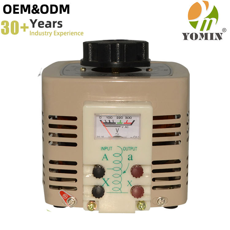Factory TDGC2 Voltage Regulator 220V Variac 0.2KVA 0.8 Amp Low Voltage Variac 200W Voltage Regulators/stabilizers Voltage Variac