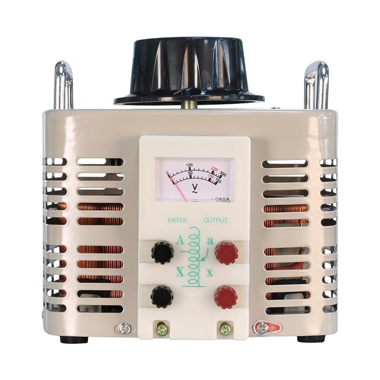 TDGC2 7KVA Manual AC Single Phase Voltage Regulator 30 Amp Variable Voltage Regulators Variac Transformer