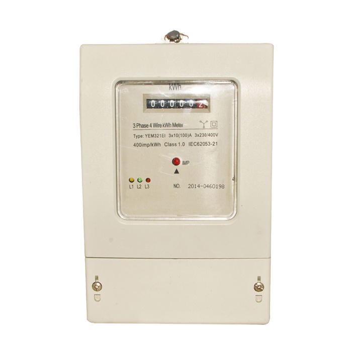 Three Phase Electronic Front Board Installed Multi-functional Digital Energy Meter/Electricity Meter YEM321EI